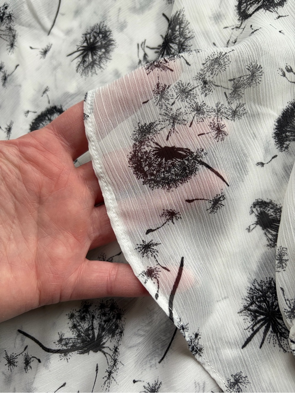 Dressbarn | Dandelion Sheer Blouse - Picture 8 of 12